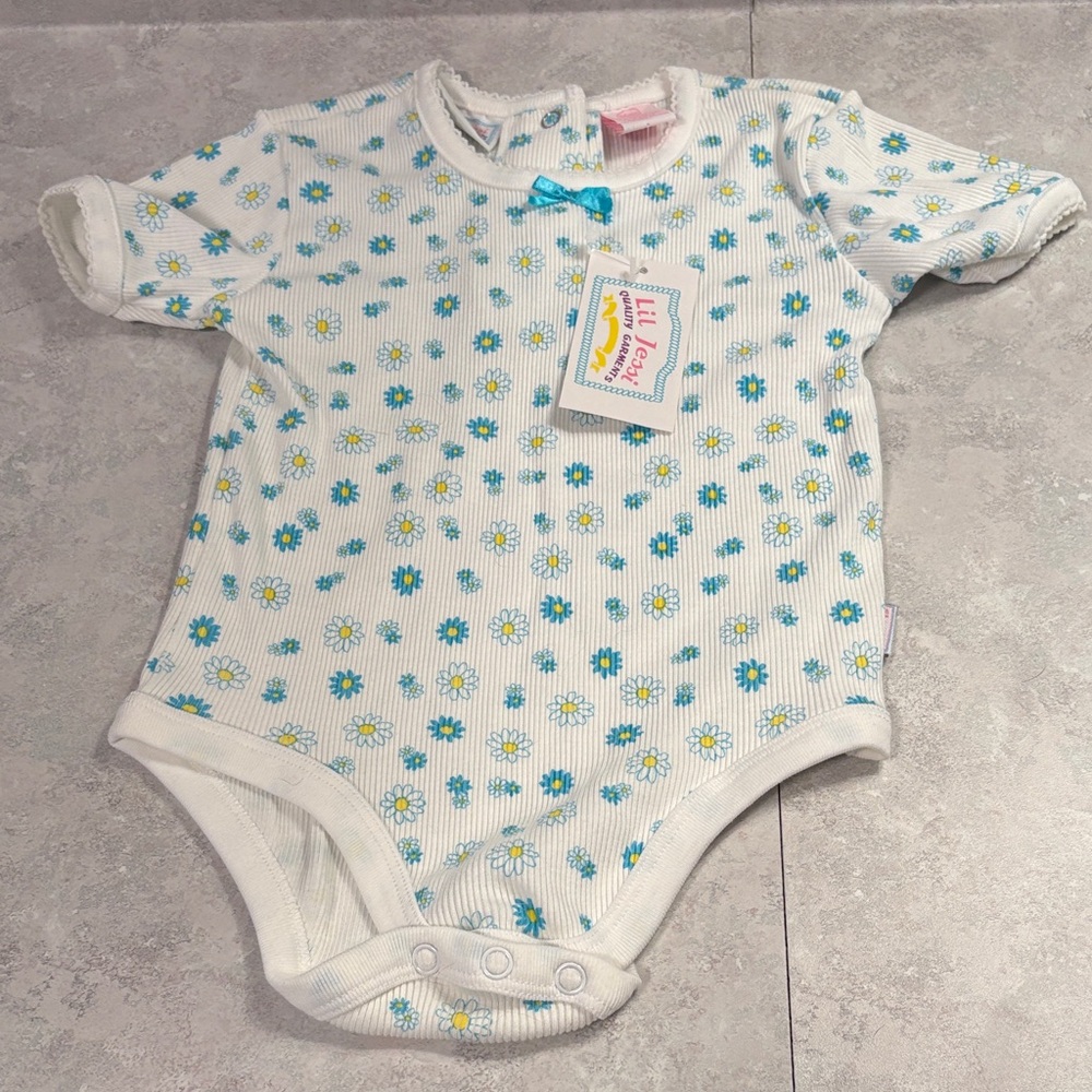 Floral Print Kids One Piece